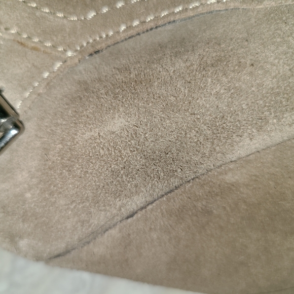 Dolce Vita Size 10 Brown Suede Leather Wedge Booties - Picture 11 of 15